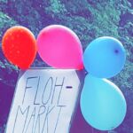 Flohmarktschild
